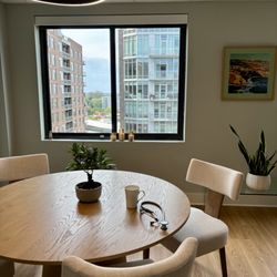 BodyWise Health - Our consultation area with a beautiful view of downtown Bethesda