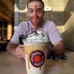 Brownie Batter & Caramel Shake. Brownie Batter & Caramel Shake.