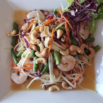 Jitlada - Papaya salad with shrimp - Thai Near Me - Los Angeles, California Jitlada - Papaya salad with shrimp - Thai Near Me - Los Angeles, California
