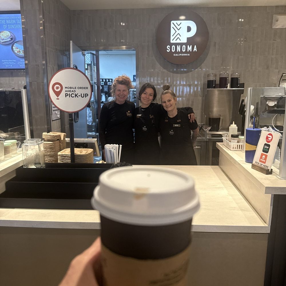 Peet's Coffee - Hard working ladies at Peet's! - Coffee & Tea Near Me - Sonoma, California