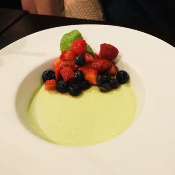 The Sweet Sap - Matcha pannacotta - New American Near Me - Flushing, New York The Sweet Sap - Matcha pannacotta - New American Near Me - Flushing, New York