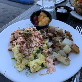 Shoop's - Salmon scramble - Delis Near Me - Santa Monica, California Shoop's - Salmon scramble - Delis Near Me - Santa Monica, California