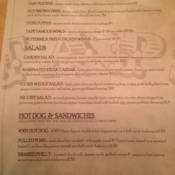 Taps - Food menu...soft opening so not a lot of options. - New American Near Me - Petaluma, California Taps - Food menu...soft opening so not a lot of options. - New American Near Me - Petaluma, California