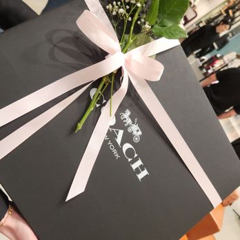 Coach - Inside the store when they wrapped my bag :) - Accessories Near Me - Arcadia, California