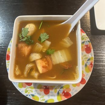 Fa-Sai Thai - 24. Shrimp Tom Yum Soup - Desserts Near Me - Garden Grove, California Fa-Sai Thai - 24. Shrimp Tom Yum Soup - Desserts Near Me - Garden Grove, California