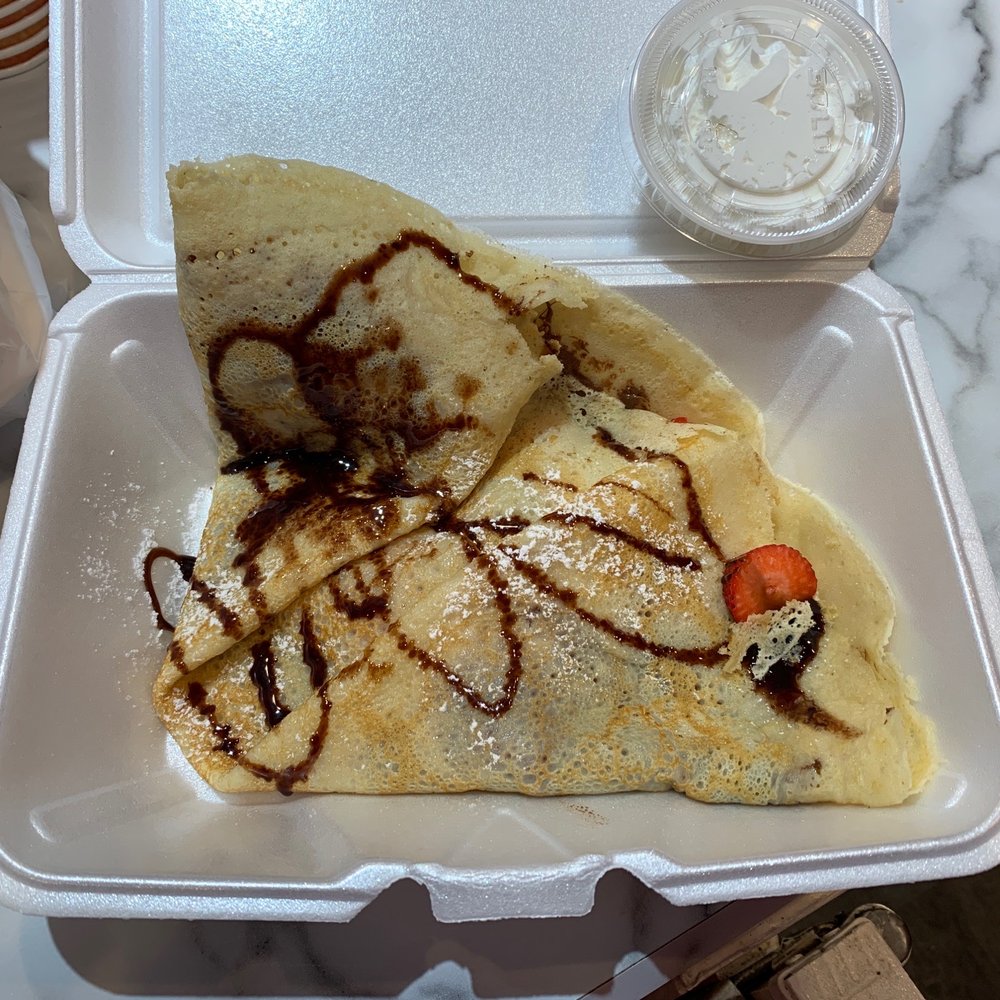 Nuestra Pasion Coffee Shop - Strawberry Nutella Crepé - Coffee & Tea Near Me - Butler, New Jersey Nuestra Pasion Coffee Shop - Strawberry Nutella Crepé - Coffee & Tea Near Me - Butler, New Jersey