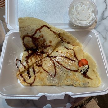 Nuestra Pasion Coffee Shop - Strawberry Nutella Crepé - Coffee & Tea Near Me - Butler, New Jersey Nuestra Pasion Coffee Shop - Strawberry Nutella Crepé - Coffee & Tea Near Me - Butler, New Jersey