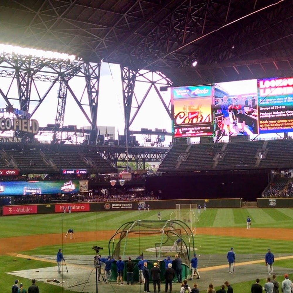 T-Mobile Park - Batting practice at the Safe. - Stadiums & Arenas Near Me - Seattle, Washington T-Mobile Park - Batting practice at the Safe. - Stadiums & Arenas Near Me - Seattle, Washington