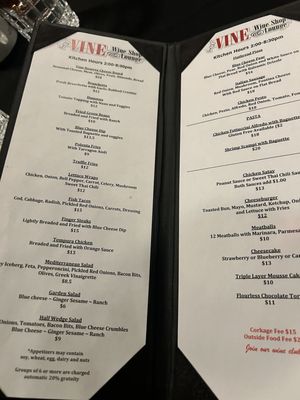 Menu photo 1 Vine Wine Shop & Lounge Boise, ID Menu photo 1 Vine Wine Shop & Lounge Boise, ID