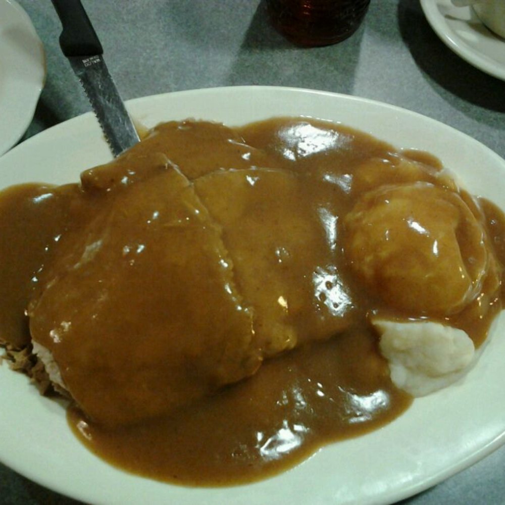 83 Diner - Roast Beef over Filling with Mashed Potatos and Gravy. Huge plate of food, loved every bite of it. - Coffee & Tea Near Me - York, Pennsylvania 83 Diner - Roast Beef over Filling with Mashed Potatos and Gravy. Huge plate of food, loved every bite of it. - Coffee & Tea Near Me - York, Pennsylvania