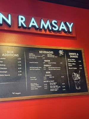 Menu photo 1 Gordon Ramsay Fish & Chips Las Vegas, NV Menu photo 1 Gordon Ramsay Fish & Chips Las Vegas, NV