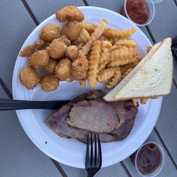 Holy Smokes BBQ of TN - Brisket plate - Barbeque Near Me - Chapel Hill, Tennessee