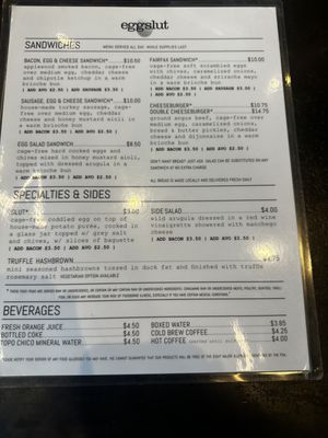 Menu photo 4 Eggslut Los Angeles, CA