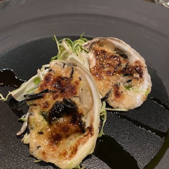 Elements - Oysters Rockefeller w/ an Asian twist - New American Near Me - Paradise Valley, Arizona Elements - Oysters Rockefeller w/ an Asian twist - New American Near Me - Paradise Valley, Arizona