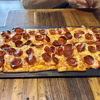 Finney's Crafthouse - Redlands - My husband ordered their Pepperoni Pizza, thin crust. He said it was good. - New American Near Me - Redlands, California Finney's Crafthouse - Redlands - My husband ordered their Pepperoni Pizza, thin crust. He said it was good. - New American Near Me - Redlands, California