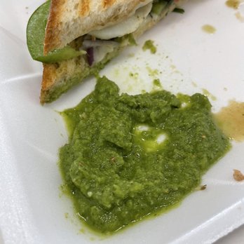 Ice Spice Cafe - Fresh mint chutney a.k.a. jalapeños, darn the stuff was good once I figured it out on the second dip lol - Indian Near Me - Tampa, Florida