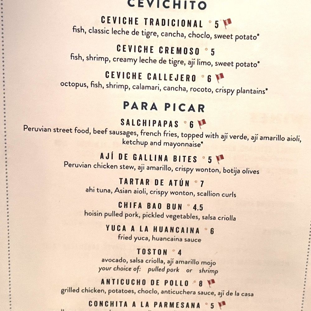 Pisco Y Nazca - Happy hour menu - Gastropubs Near Me - Coral Gables, Florida Pisco Y Nazca - Happy hour menu - Gastropubs Near Me - Coral Gables, Florida