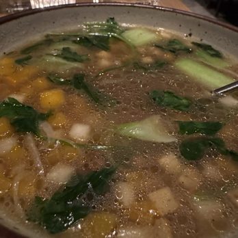Gjelina - Barley and Roasted Vegetable Soup - New American Near Me - Las Vegas, Nevada