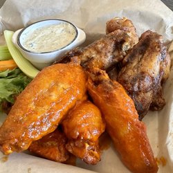 High Country - Wings - Fresno chili buffalo sauce and honey habanero