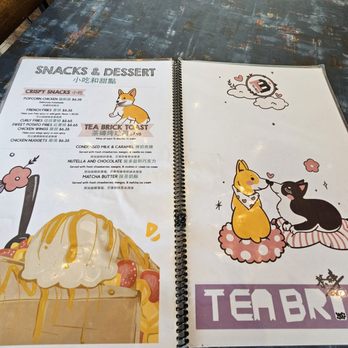 Tea Brick - Arcadia - Menu - Bubble Tea Near Me - Arcadia, California