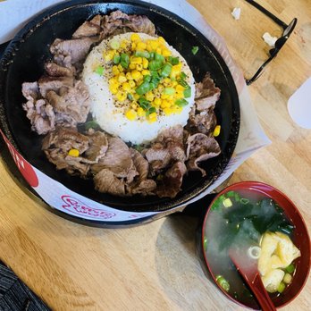 Pepper Lunch - Classic Beef with Pepper Rice and Miso Soup! - Japanese Near Me - Alhambra, California