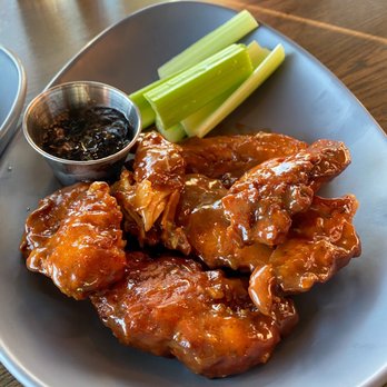 Slater's 50/50 - Peanut butter and jelly boneless wings - Burgers Near Me - Denver, Colorado