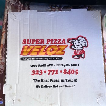 Super Pizza Veloz - Pizza - Pizza Near Me - Bell, California