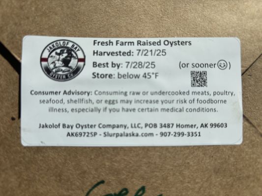 Jakolof Bay Oyster Company by null