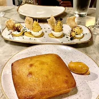 Red Rooster Overtown - Deviled Eggs & Marcus Cornbread - Cocktail Bars Near Me - Miami, Florida Red Rooster Overtown - Deviled Eggs & Marcus Cornbread - Cocktail Bars Near Me - Miami, Florida