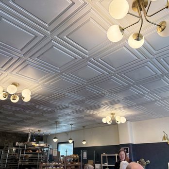 Slow Rise Bakehouse - Cool modern vibe with retro tin tiles - Bakeries Near Me - Forest Grove, Oregon