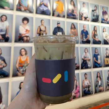 Document Coffee Bar - Iced Hojicha Latte - Coffee & Tea Near Me - Los Angeles, California