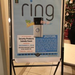 Arcadia Masonic Lodge No 278 - Ring Expo