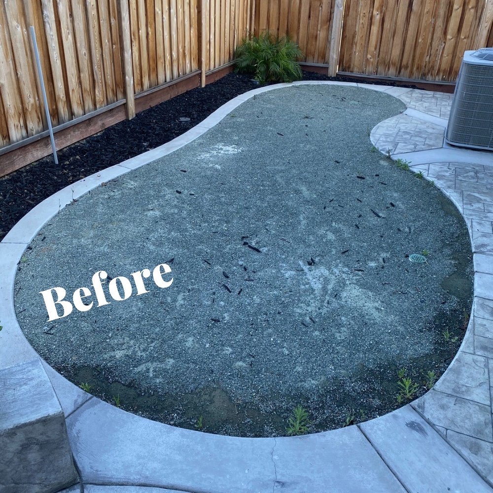 Complete Landscape - This was "The Bean" before turf installation! - Landscaping Near Me - Oakley, California Complete Landscape - This was "The Bean" before turf installation! - Landscaping Near Me - Oakley, California