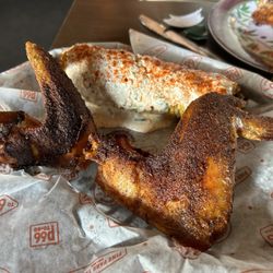 Old Iron Bar and Grill - Chicken Bones and Mexican street corn