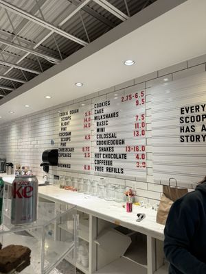 Milk Dessert Bar by null