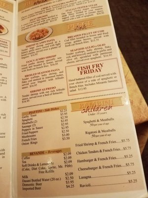 Menu photo 6 Minard's Spaghetti Inn Clarksburg, WV Menu photo 6 Minard's Spaghetti Inn Clarksburg, WV
