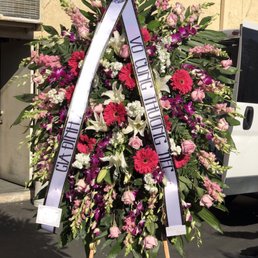 Funeral flower spray Funeral flower spray