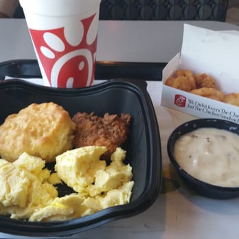 Chick-fil-A - Chick-fil-a 's Breakfast platter! ;D - Fast Food Near Me - Virginia Beach, Virginia