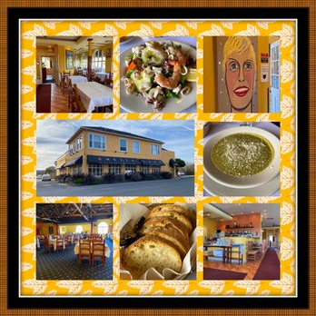 Mezza Luna Restaurant - Montage of images from Mezza Luna Italian Restaurant - Italian Near Me - Half Moon Bay, California Mezza Luna Restaurant - Montage of images from Mezza Luna Italian Restaurant - Italian Near Me - Half Moon Bay, California