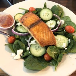Spinach Salmon Salad Spinach Salmon Salad