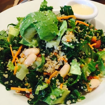 Veggie Grill by Next Level - Quinoa bowl. Good sauce - Vegan Near Me - Pasadena, California Veggie Grill by Next Level - Quinoa bowl. Good sauce - Vegan Near Me - Pasadena, California