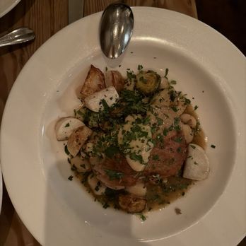 Heirloom Cafe - Liberty Duck Breast, Beluga Lentils, Kuri Squash, Brussels Sprouts - New American Near Me - San Francisco, California
