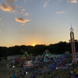 Livonia Spree - Almost at the top of the Fairest wheel! But I had a great time here at the Livonia spree