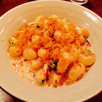 Tosca Cafe - Lumaconi with Proscuitto, Treviso, Lemon Breadcrumbs - Italian Near Me - San Francisco, California Tosca Cafe - Lumaconi with Proscuitto, Treviso, Lemon Breadcrumbs - Italian Near Me - San Francisco, California