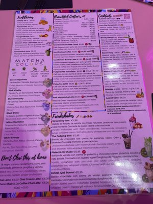 Menu photo 1 Eixampeling Barcelona, B Menu photo 1 Eixampeling Barcelona, B