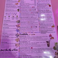 Eixampeling - Menu