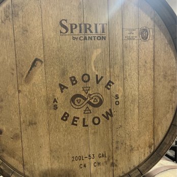 As Above, So Below Distillery - Barrel room! - Distilleries Near Me - Santa Fe, New Mexico