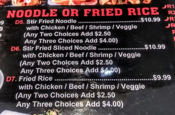 Menu photo 6 King Noodle Asian Restaurant Temple, TX