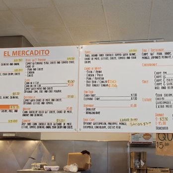 El Mercadito - a menu for a mexican restaurant - Ice Cream & Frozen Yogurt Near Me - Woodburn, Oregon El Mercadito - a menu for a mexican restaurant - Ice Cream & Frozen Yogurt Near Me - Woodburn, Oregon