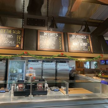 BBQ Station - Menu boards above service line. - Barbeque Near Me - Glendora, California BBQ Station - Menu boards above service line. - Barbeque Near Me - Glendora, California